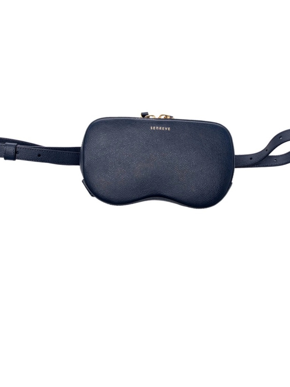 Senreve Coda Navy Leather Belt Bag - Picture 2 of 5